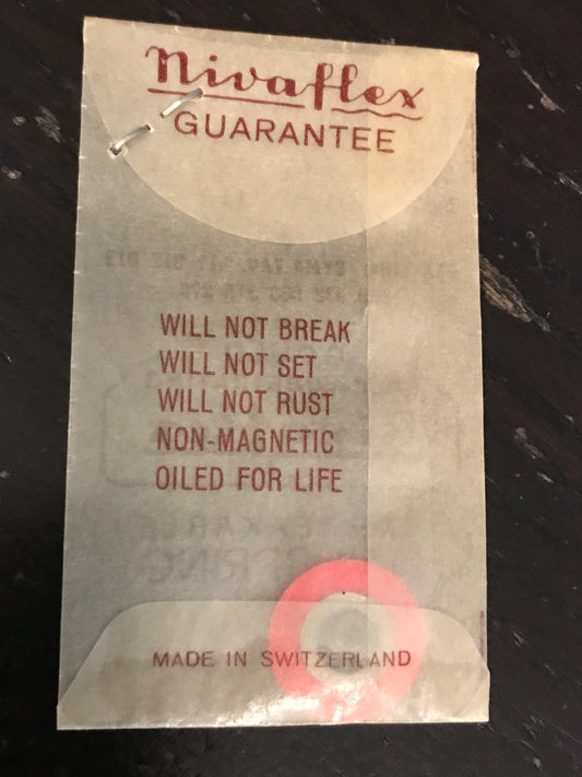 Nivaflex Unbreakable Mainspring for Cyma Tav 011, 012, 013, 030, 032, 316, 376 - Alloy