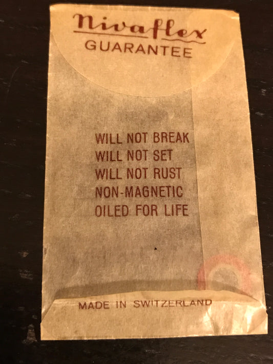 Nivaflex Unbreakable Mainspring for MST caliber 378 - Alloy