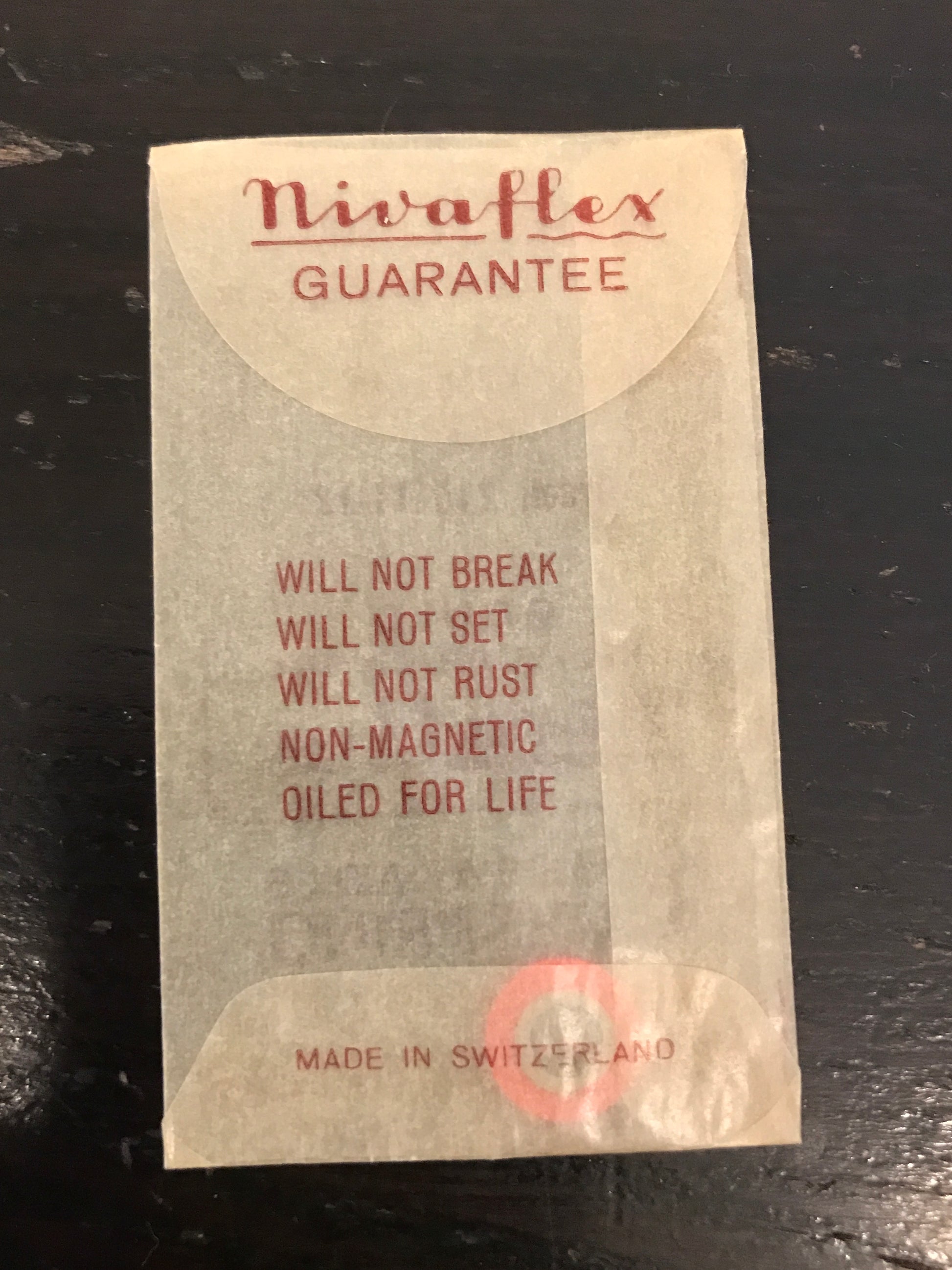 Nivaflex Unbreakable Mainspring for Gruen 210, 211, 212 - Alloy