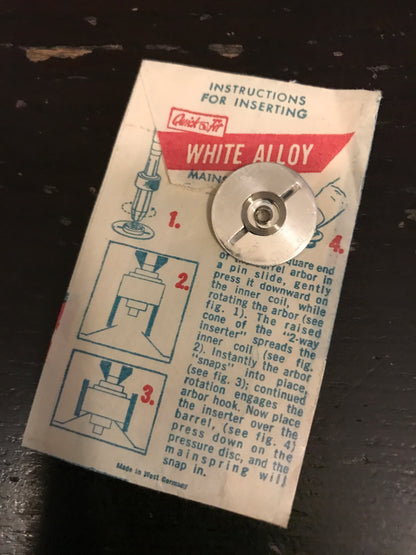 HR Quick Fit Mainspring No. K557 for AS 1051, Durowe 55, PUW 49, Font 63 - Alloy