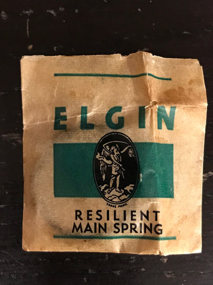 Elgin Factory Mainspring for 16s TIMER No. 5980 - Steel