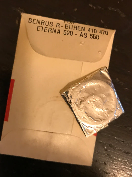 Samson Mainspring No. 5076 for Benrus R, Buren 410, 470, Eterna caliber 520 - Steel