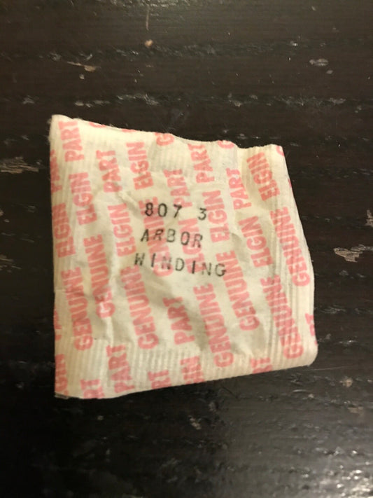 Elgin Factory stem / winding arbor for 5½ ligne Grade 807 & 808