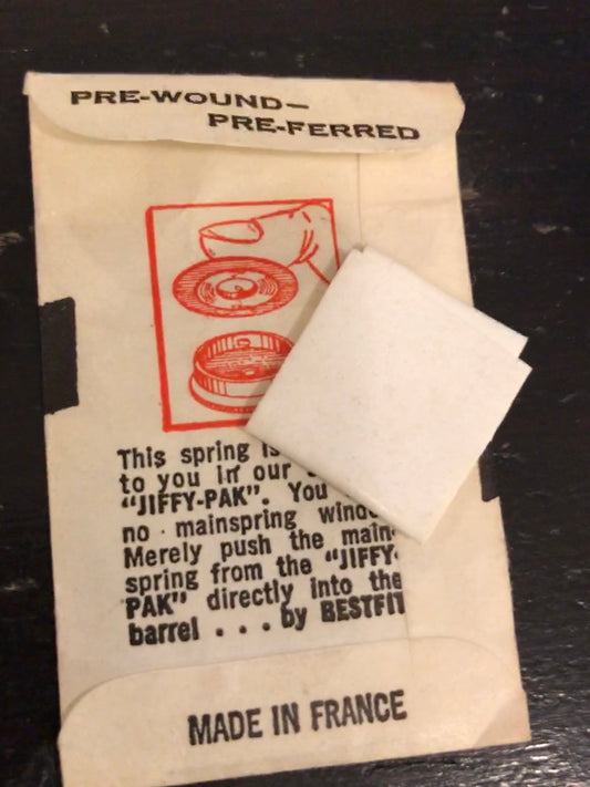 BESTFIT Mainspring 34Y for Bulova 17AH, ETA 953, Font 35, Benrus AW - Alloy