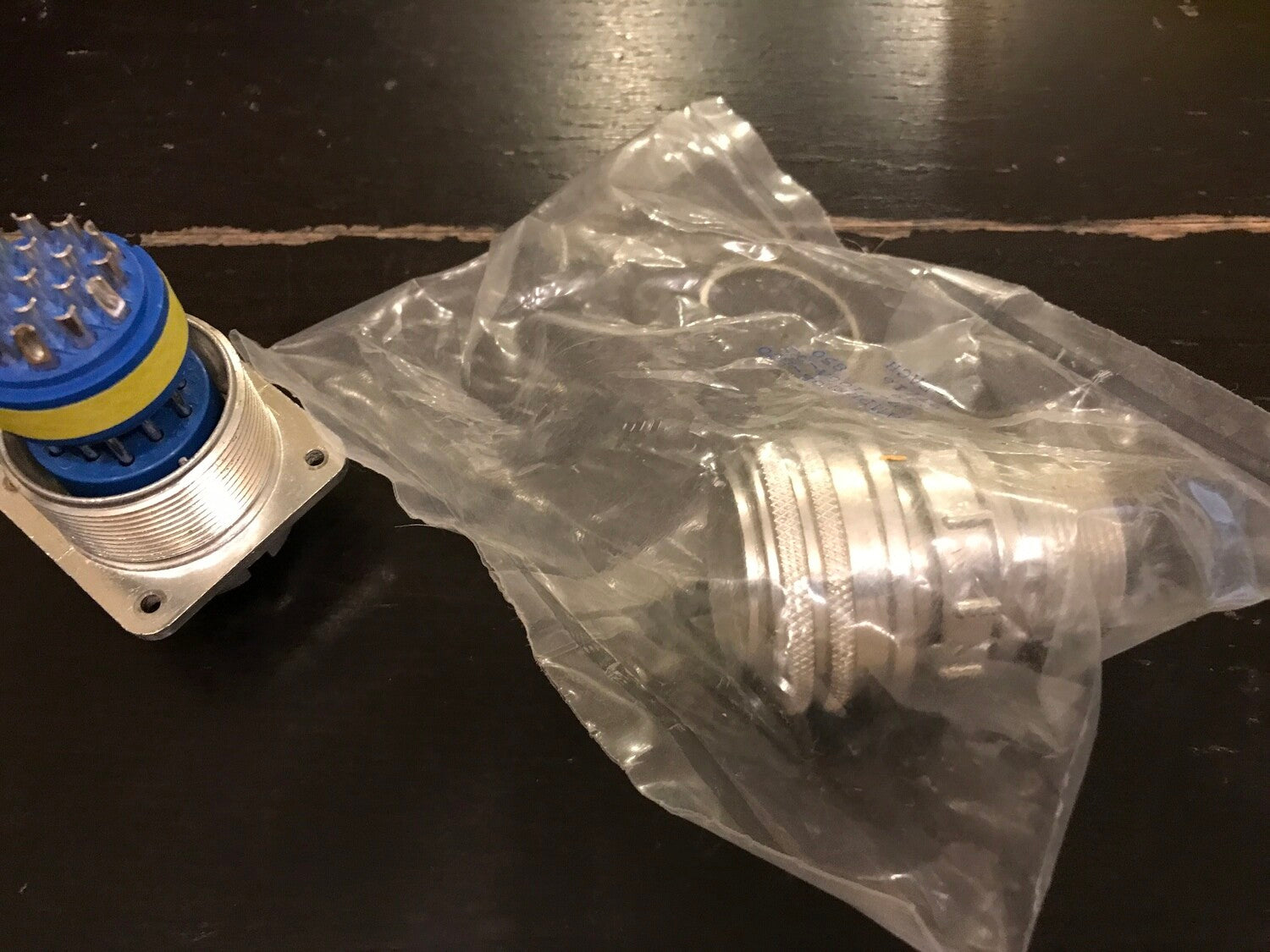 Amphenol 19 PIN 22-14S & 22-14PR Pair 97 Series 5015 circular connectors
