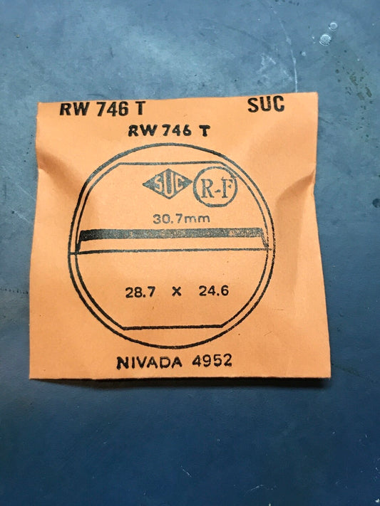 SUC Rocket Crystal RW 746T for NIVADA Mustang, Case #4952 - 28.7 x 24.6mm - New