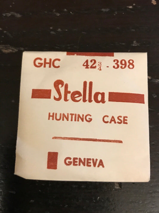 Stella GHC Hunting Case Crystal 39.8mm (size 42¾) - New