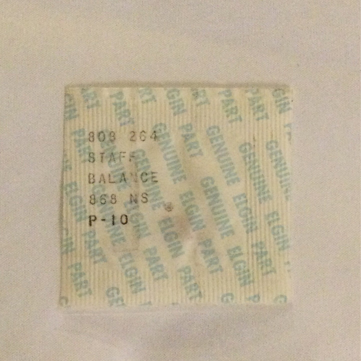 Elgin Factory Balance Staff for 6s Factory No. 868 - New