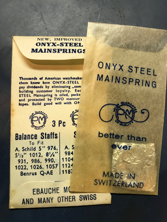 PM Mainspring No. 451 for Universal Caliber 260 - Steel