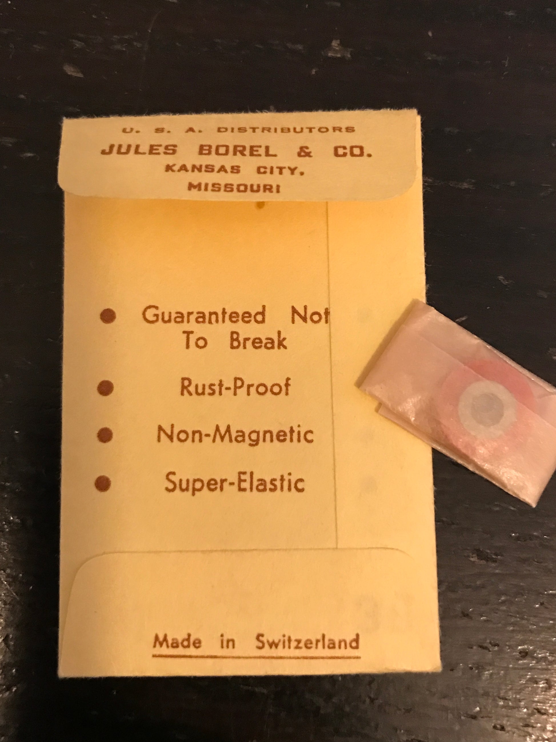 BOREL Mainspring 4219-J for ETA caliber 1070, 1170 - Alloy