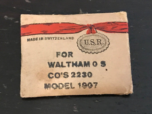 USR Mainspring for Waltham 0s Model 1907, Factory No. 2230 - Steel