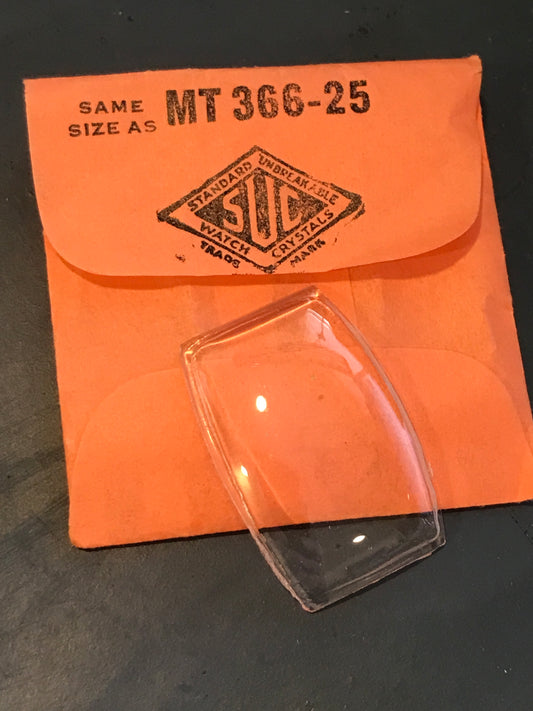 SUC Crystal MU 166 for HAMILTON - 27.0 x 17.7mm - New