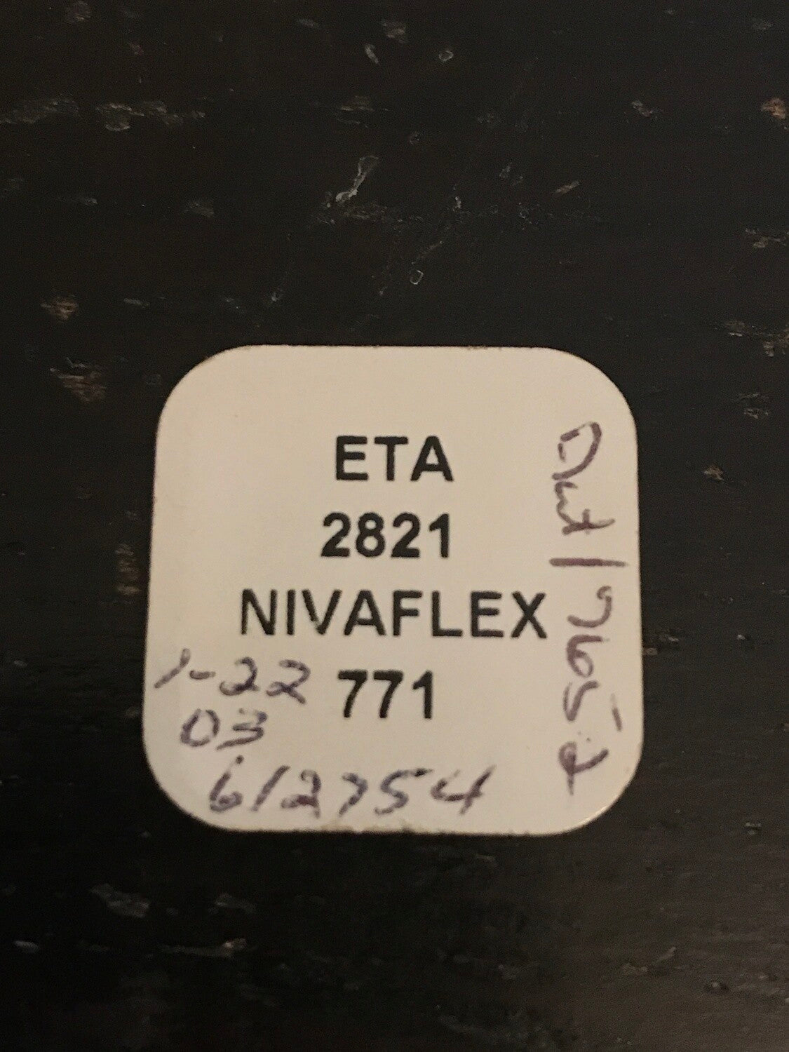 Nivaflex Unbreakable Mainspring for ETA 2821 - Alloy