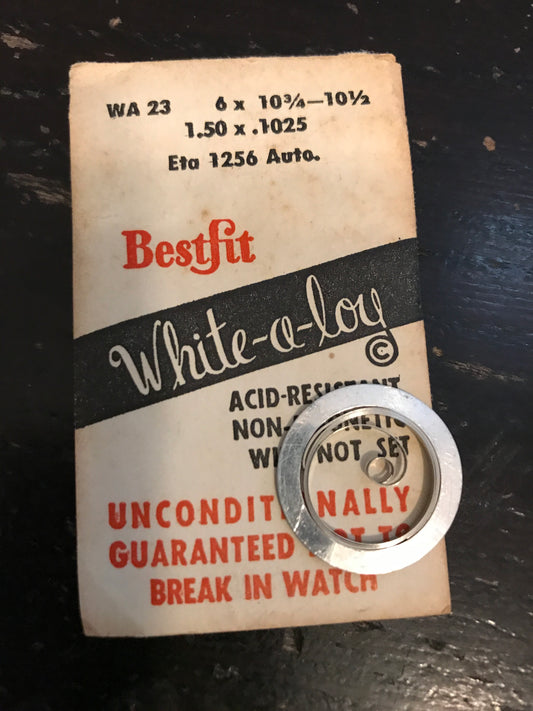 BESTFIT Mainspring WA23 for Benrus CF, ETA caliber 1256 Automatic - Alloy