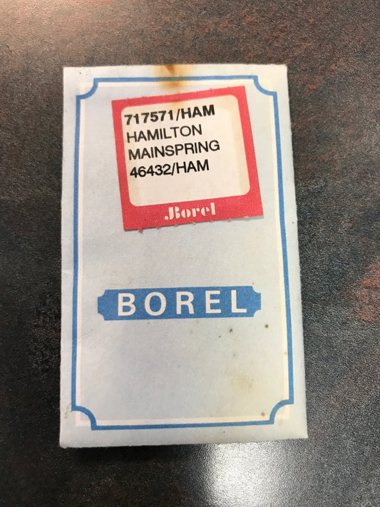 BOREL Mainspring or 21/0s Hamilton No. 7421 / 46432 / 717571 - Alloy