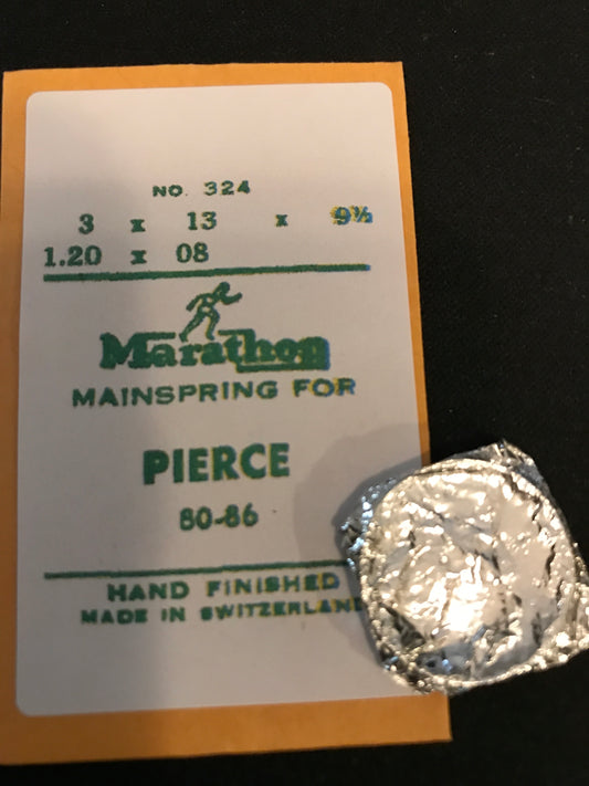 Marathon Mainspring #324 for Pierce 80 - 86 - Steel