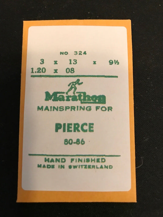 Marathon Mainspring #324 for Pierce 80 - 86 - Steel