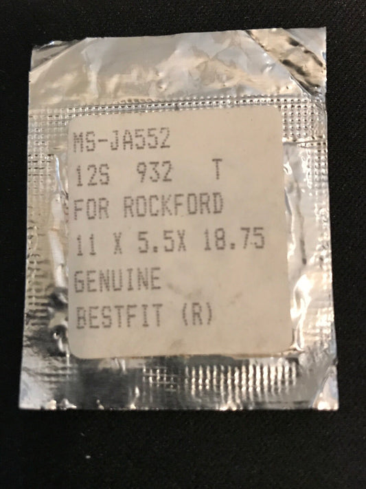 BESTFIT Mainspring JA552 for 12s Rockford Factory No. 932 - Alloy