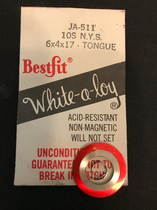 BESTFIT Mainspring JA511 for 10s NY Standard Factory No. 7080 - Alloy