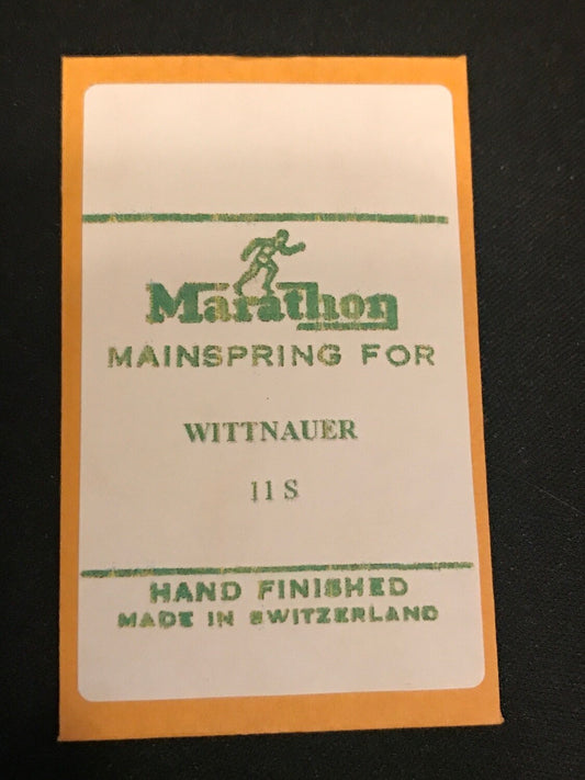 Marathon Mainspring for Wittnauer caliber 11S - Steel