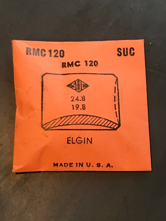 SUC Rocket Crystal RMC 120 for ELGIN - 24.8 x 19.8mm - New