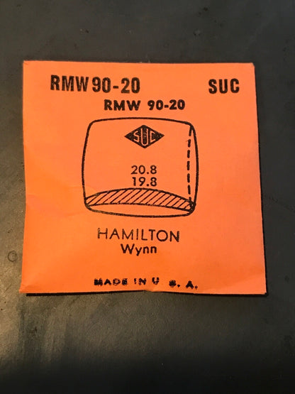 SUC Rocket Crystal RMW 90-20 for HAMILTON Wynn - 20.8 x 19.8mm - New