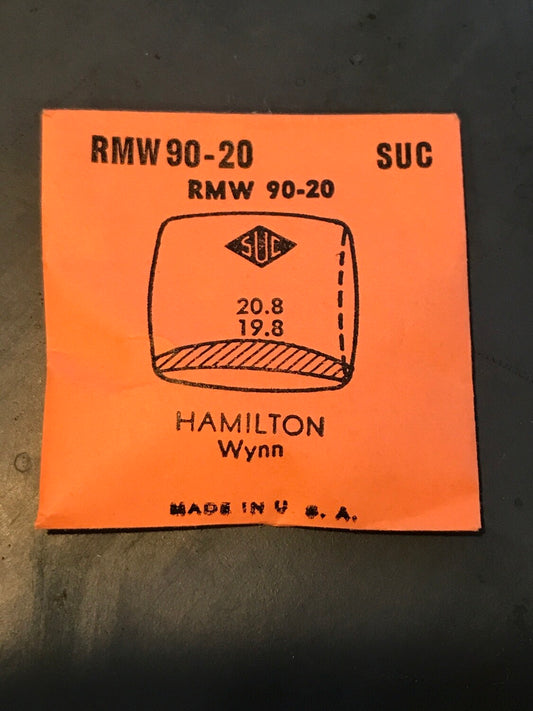 SUC Rocket Crystal RMW 90-20 for HAMILTON Wynn - 20.8 x 19.8mm - New