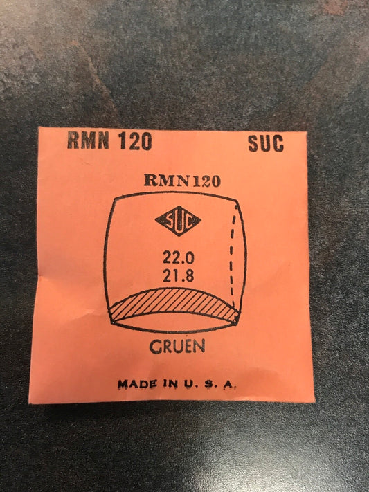 SUC Rocket Crystal RMN 120 for GRUEN - 22.0 x 21.8mm - New