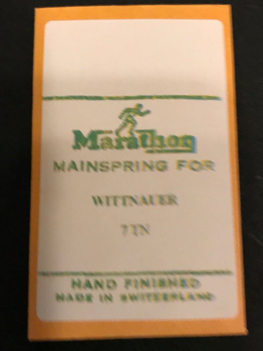 Marathon Mainspring for Wittnauer caliber 7TN - Steel
