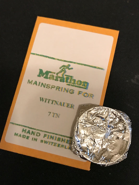 Marathon Mainspring for Wittnauer caliber 7TN - Steel