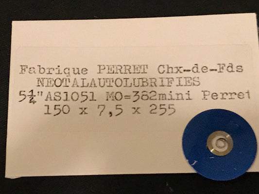 PERRET Mainspring for 5¼ ligne A. Schild caliber 1051 - Alloy