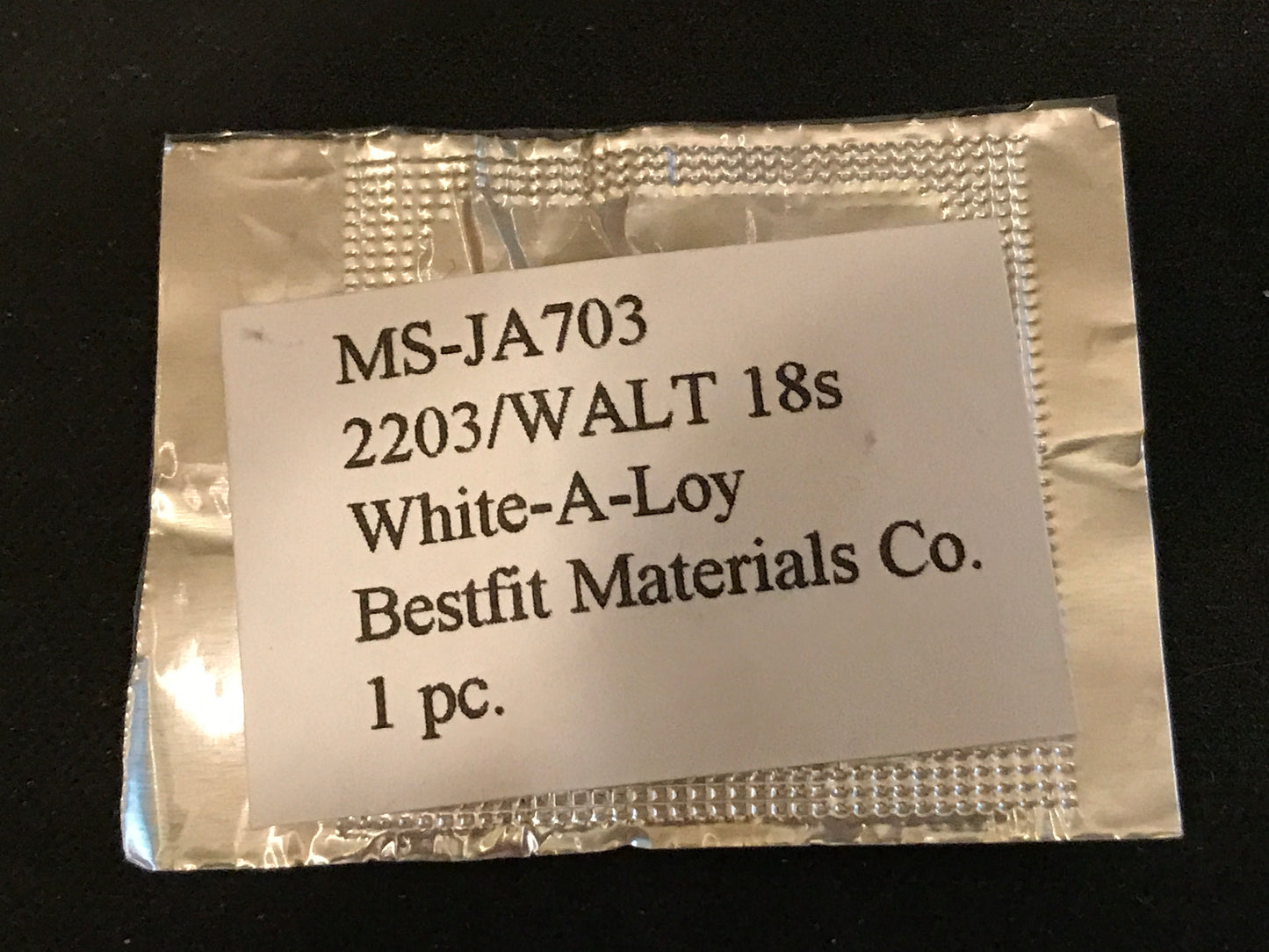 BESTFIT Mainspring JA703 for 18s Waltham Factory No. 2203 - Alloy