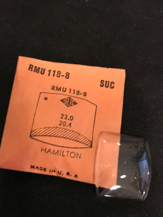 SUC Rocket Crystal RMU 118-8 for HAMILTON - 23.0 x 20.4mm - New