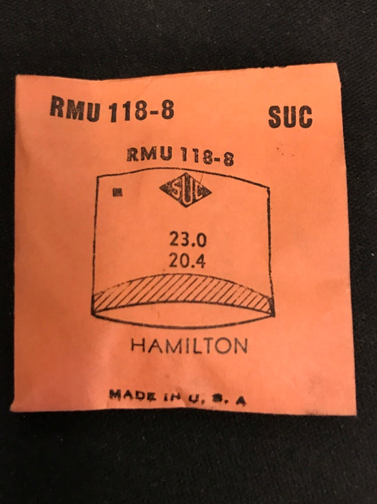 SUC Rocket Crystal RMU 118-8 for HAMILTON - 23.0 x 20.4mm - New
