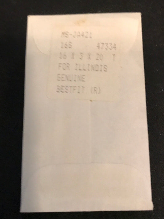 BESTFIT Mainspring JA421 for Illinois 16s Factory No. 47334 - Alloy