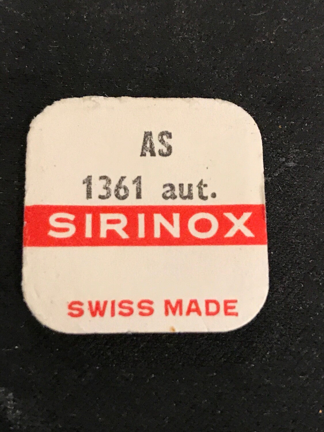 SIRINOX Mainspring for AS caliber 1361 automatic - Alloy