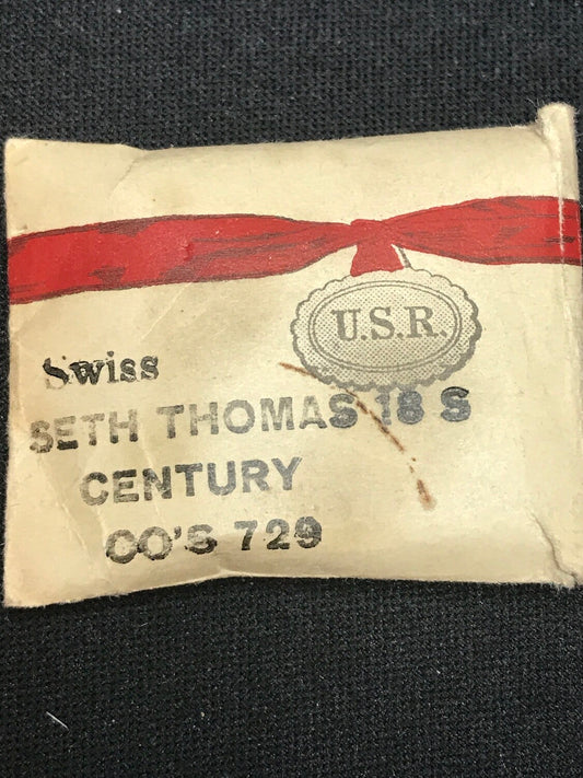 USR Mainspring for Seth Thomas / Century 18s No. 729 - Steel