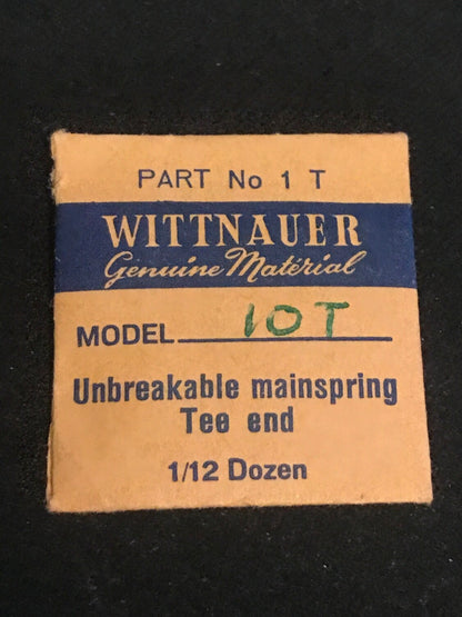 Wittnauer Factory Mainspring for caliber 10T - Alloy