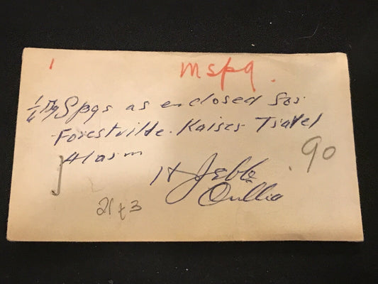 Steel Mainspring for Forestville Travel Alarm Clock