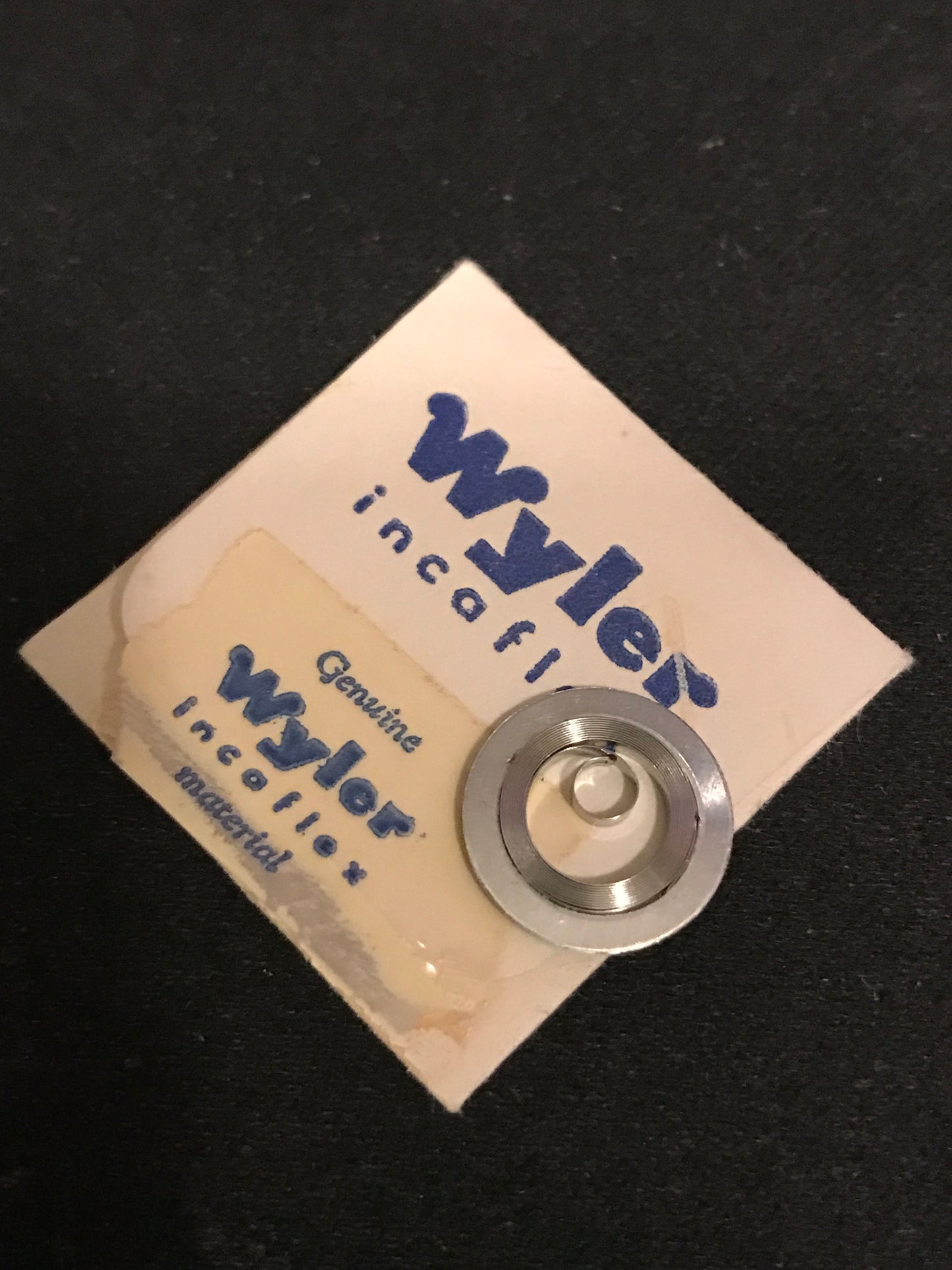 Wyler Genuine Mainspring for Model E1220 / ETA caliber 1220 - Alloy