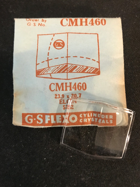 GS Flexo Faceted Crystal CMH460 for ELGIN - 23.9 x 20.7mm - New