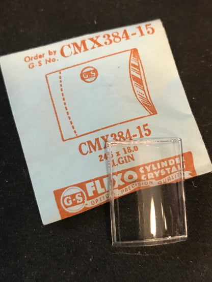 GS Flexo Crystal CMX384-15 for ELGIN - 24.5 x 18.0 mm - New