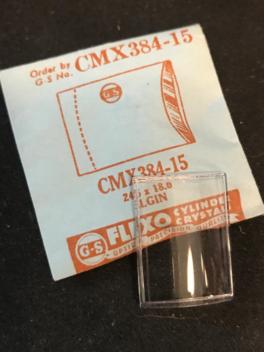 GS Flexo Crystal CMX384-15 for ELGIN - 24.5 x 18.0 mm - New