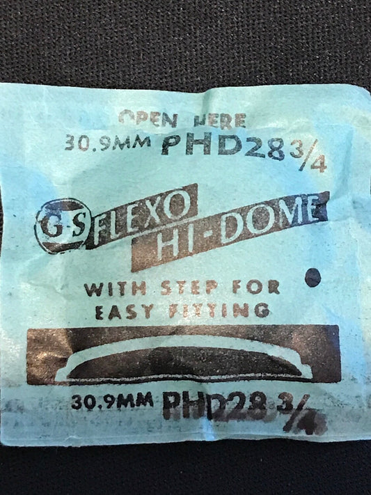 GS Flexo Round HI-DOME Crystal PHD 28¾ - 30.9 mm - New
