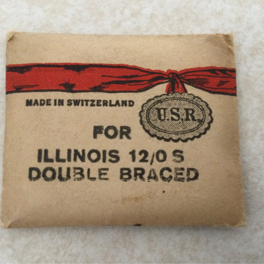 USR Mainspring for Illinois 12/0s No. 47376 - Steel