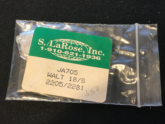 Waltham 18s Mainspring Factory No. 2205 / 2281 from S. LaRose - Alloy