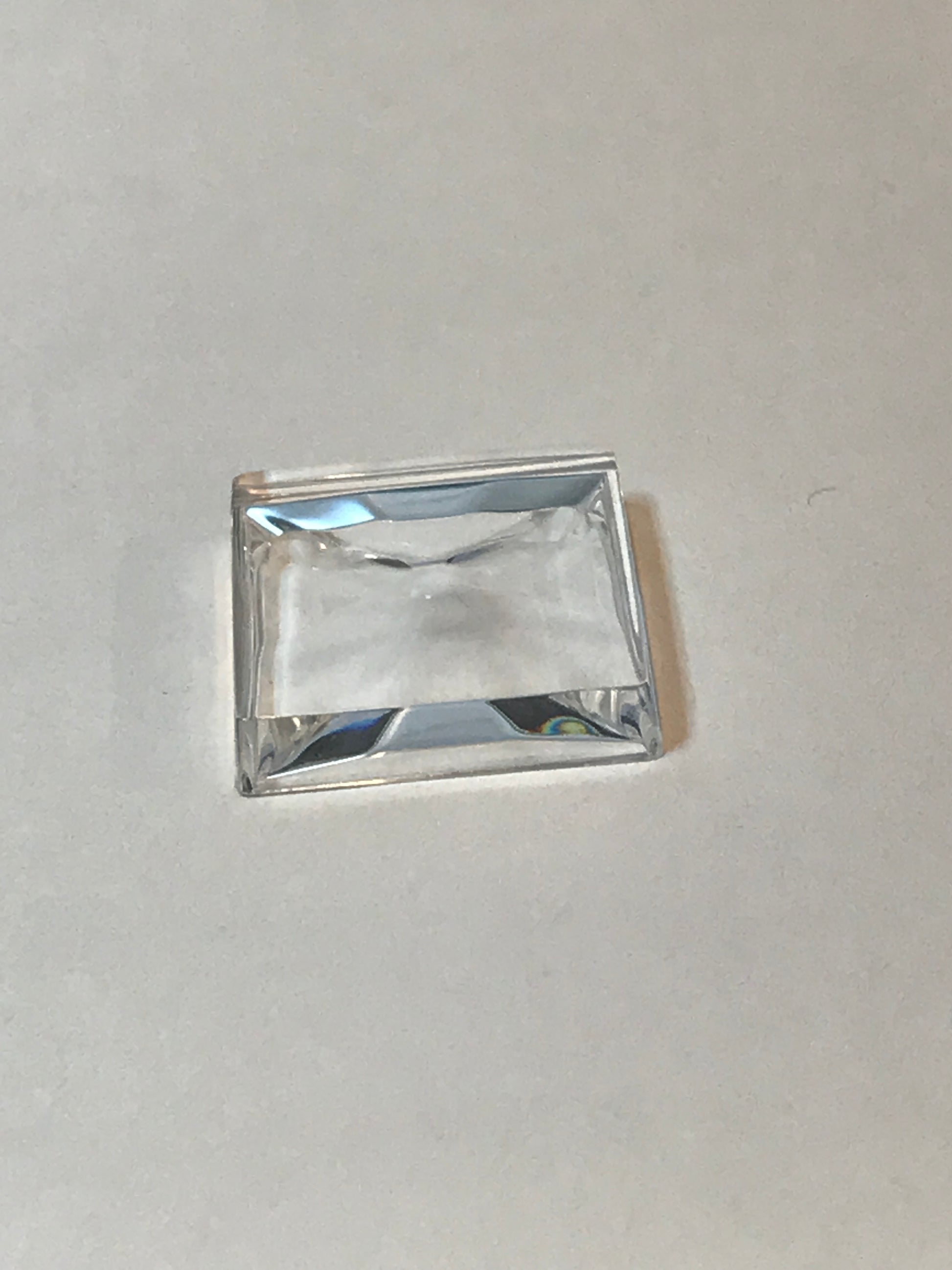 SUC Rocket Faceted Crystal RA 148T for GRUEN - 20.5 x 20.5mm - New