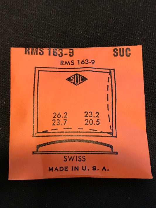 SUC Rocket Crystal RMS 163-9 for SWISS - 23.2 x 20.5mm - New