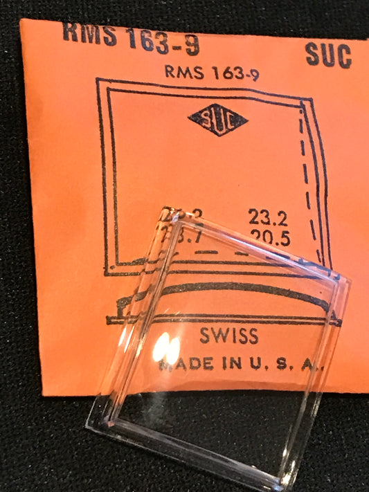 SUC Rocket Crystal RMS 163-9 for SWISS - 23.2 x 20.5mm - New