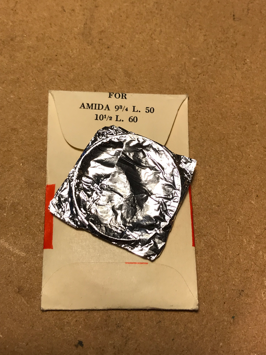 Samson Mainspring No. 10027 for Amida caliber 50 & 60 - Steel